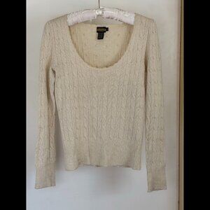 Ralph Lauren Rugby Women’s Sweater, Wool/Cashmere Blend, Size S